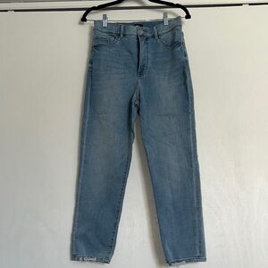 Classic Blue Mom Jean Super High Rise